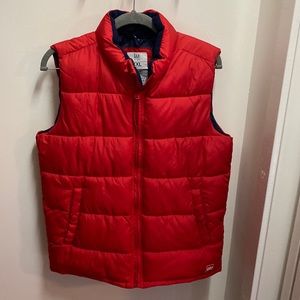 Gap red boy’s puffer vest. XXL